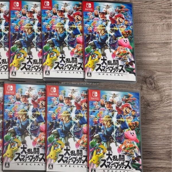 Nintendo Switch 大乱闘スマッシュブラザーズ SPECIAL 6本セット 中古