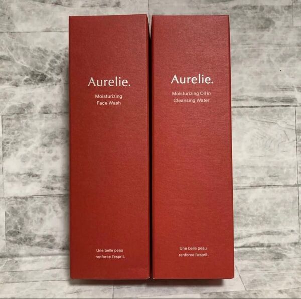 Aurelie オレリー モイストフェイスウォッシュ、クレンジングウォーター 洗顔料 メイク落とし