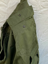 DEADSTOCK US ARMY USMC TROUSER-SHELL ARCTIC M-1951 OLIVE フィールドカーゴ オーバーパンツ M-R MIL-T-11786 8405-265-0383 1952年製_画像6