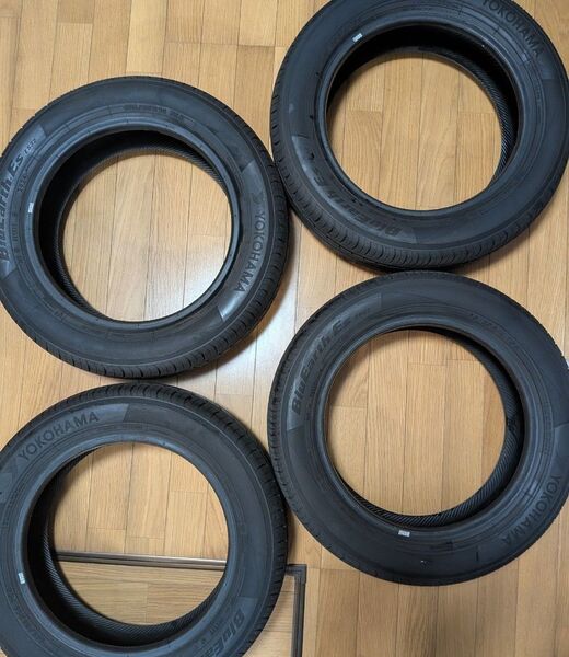 ヨコハマ ブルーアースES ES32 155/65R14 75S 4本セット 2024年バリ山 バリ溝