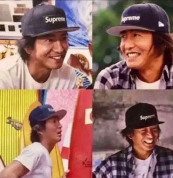 在庫1点のみ■キムタク着用■Supreme Box Logo ボックスロゴ キャップ シュプリーム r.i.p. ブラック 黒