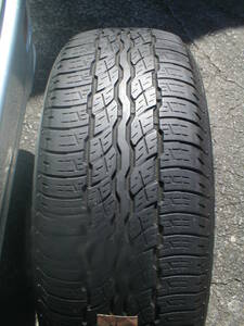 ●●ブリヂストン　デューラー　Ｈ/Ｔ６８７　235/55R－１８　１００Ｈ　中古品　１本●●