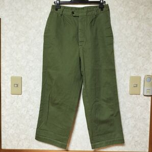 メゾンドソイル パンツ ボタンフライ maison de soil 日本製