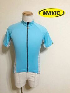 MAVIC マヴィック サイクル ジャージ フルジップ ウェアー ライトブルー 半袖 996334 自転車