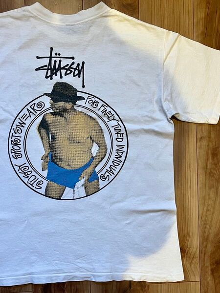 Old stussy vintage tシャツStssy ステューシー 90s STUSSY Tシャツ 白