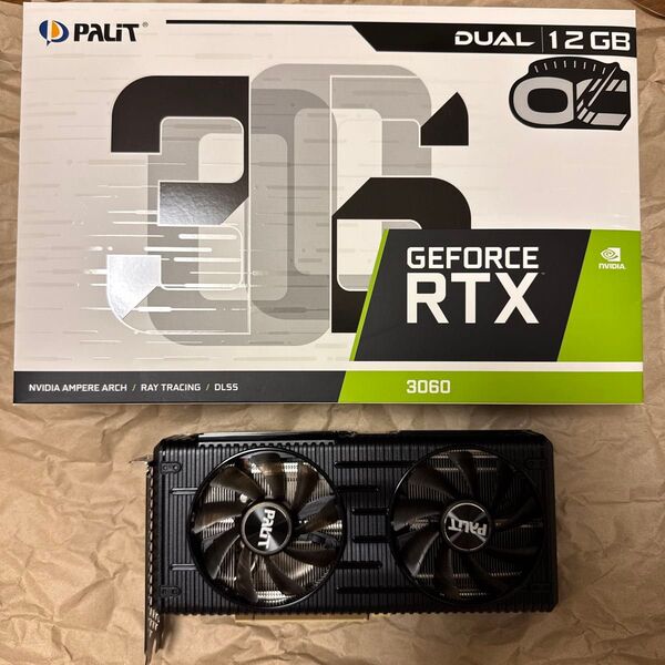 Palit NE63060T19K9-190AD (GeForce RTX 3060 Dual OC 12GB) LHR版