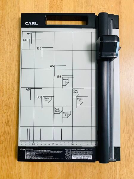 カール事務器 裁断機 ペーパーカッター DC-200N ディスクカッター