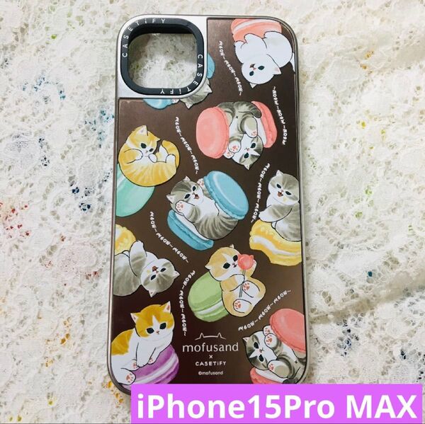 プロマックス Castify iPhone15promax スマホケース 猫 Pro CASETiFY*mofusand