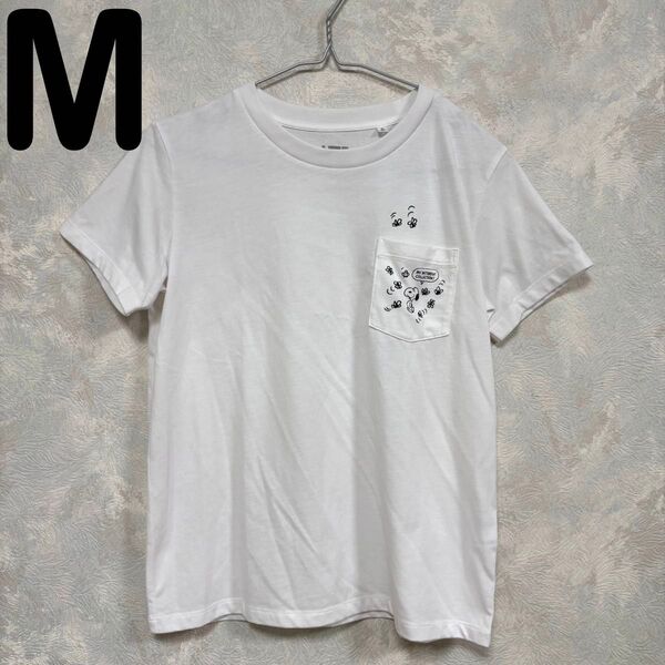 美品 UNIQLO ユニクロ UT SNOOPY スヌーピー 半袖 Tシャツ M