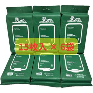 【新品・未使用】VT CICA シカ デイリースージング マスク パック 15枚入 × 6袋セット