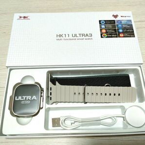 【2025.7最新モデル】HK11ULTRA3 スマートウォッチ