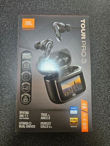 JBL TOUR PRO 3 完全ワイヤレスイヤホン ブラック 未使用