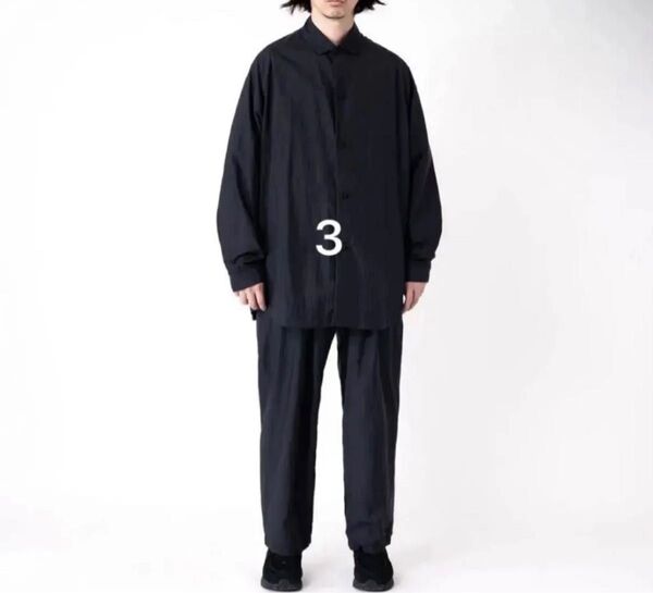 TEATORA 25SS HOVERLAYER CARTRIDGE SHIRT S/S - HL BLACK 3 テアトラ