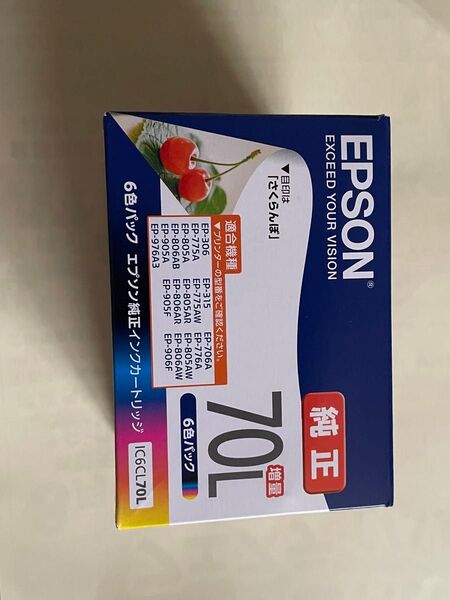 エプソン インクカートリッジ IC6CL70L