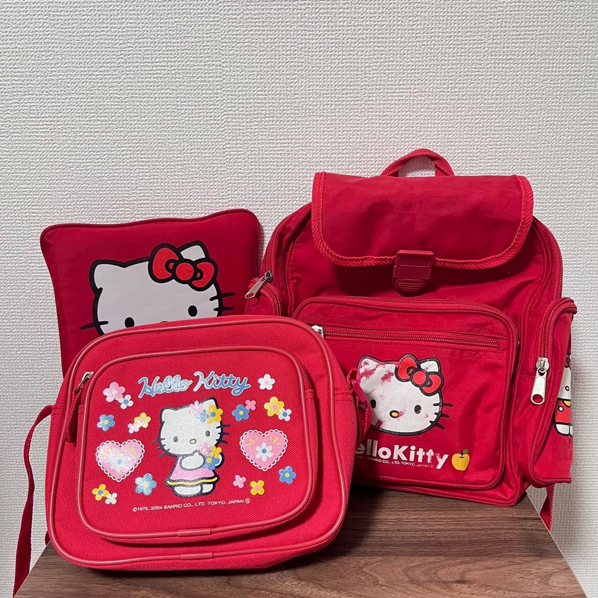 【レトロ】サンリオ ハローキティ リュック ショルダーバッグセット 