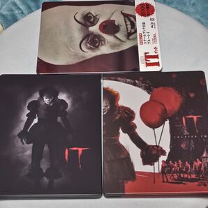 【Blu-ray】IT イット 3作品セット スチールブック仕様 中古 新品