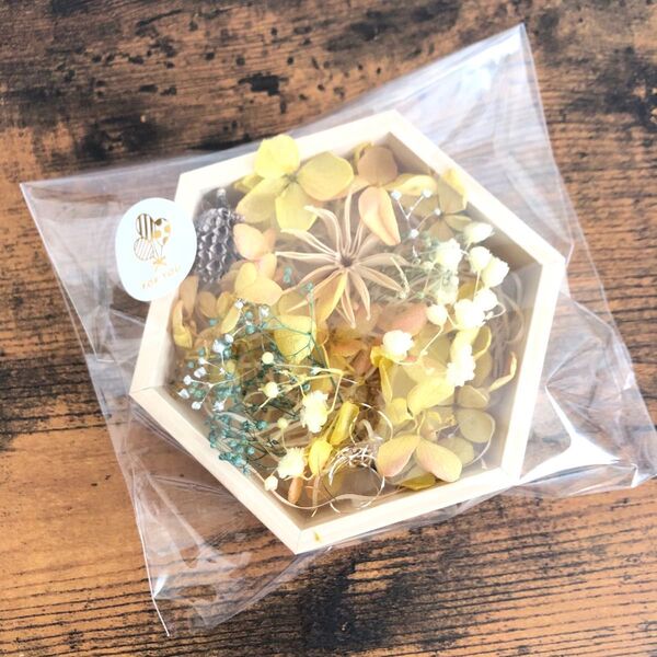 【再販】プレゼント ギフト ドライフラワー ハンドメイド ミニリース プリザーブドフラワー 置物 インテリア雑貨