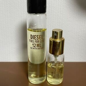 DIESEL FUEL FOR LIFE 香水 12ml 3ml 2個セット