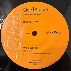 非売品 プロモ盤 free soul フリー・ソウル レコード 7インチ Jose Feliciano Wild World
