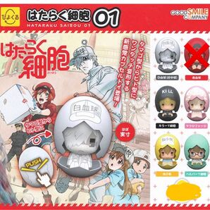 a-1 はたらく細胞 ぴよくる タマゴ型カプセルトイ GOOD SMILE COMPANY セミコンプ