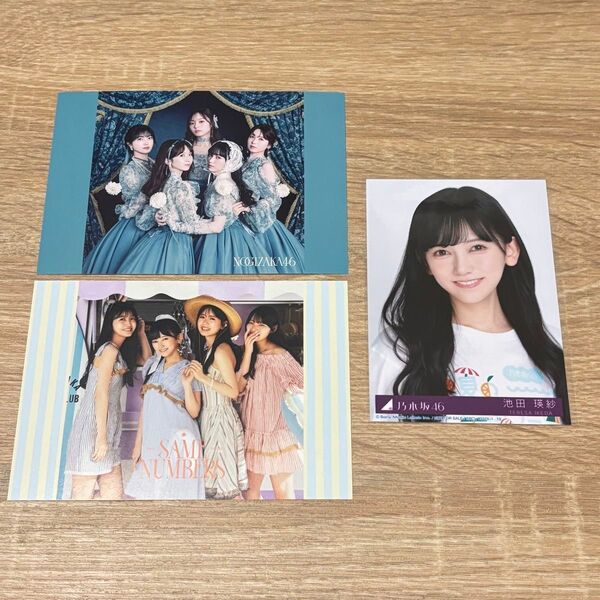 乃木坂46 samenumbers 池田瑛紗 生写真1枚 ポストカード付き