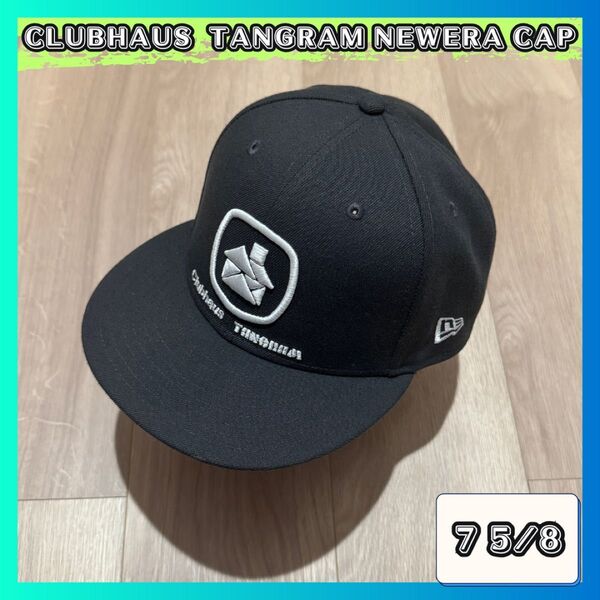 CLUBHAUS TANGRAM クラブハウス タングラム コラボ NEWERA ゴルフ ニューエラ キャップ グレー 60.6