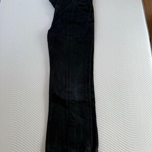 【美品】GU ハイライズフロントスリットフレアジーンズ M 丈標準 脚長シルエット 廃盤人気モデル