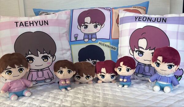 TXT ぬいぐるみとクッション まとめ売り TOMORROW X TOGETHER