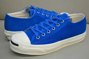 新品未使用 CONVERSE コンバース JACK PURCELL RET SUEDE ジャックパーセル スエード ロイヤルブルー US3.5 22.5センチ 定価13,200円