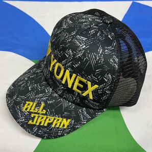 YONEX '25年 カタログ未掲載 数量限定 ALL JAPAN メッシュキャップ(UNI)