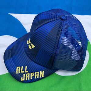 YONEX '22年 カタログ未掲載限定 ALL JAPAN メッシュキャップ(UNI)