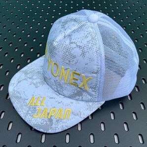 YONEX '24年 カタログ未掲載 数量限定 ALL JAPAN メッシュキャップ(UNI)