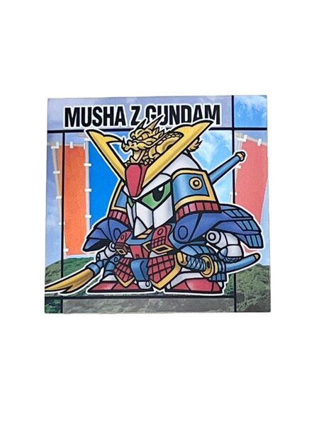 武者Zガンダム 武者精太頑駄無 元祖SDガンダムスナック メタリックシール GUNDAM ガンダム シール 横井孝ニ
