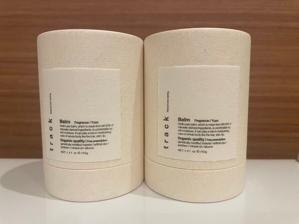 トラック ナチュラルバーム ヘアワックス&ハンドクリーム 40g ×2