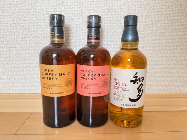 ニッカ NIKKA ウイスキー WHISKY カフェモルト カフェグレーン 知多 サントリー