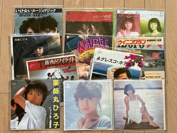80年代レコード11枚 まとめ売り レトロ 昭和歌謡 アイドル