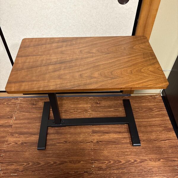 山善 昇降式サイドテーブル 60〜95cm