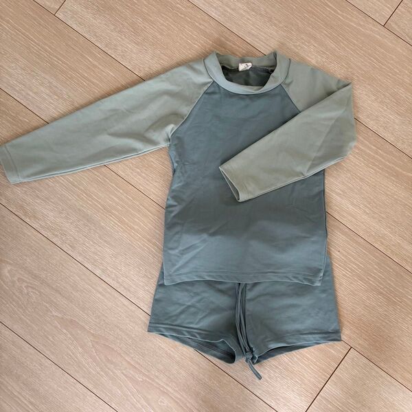 韓国子供服 Here I Am/スイムウェア ベビー キッズ水着 80-90 上下セット