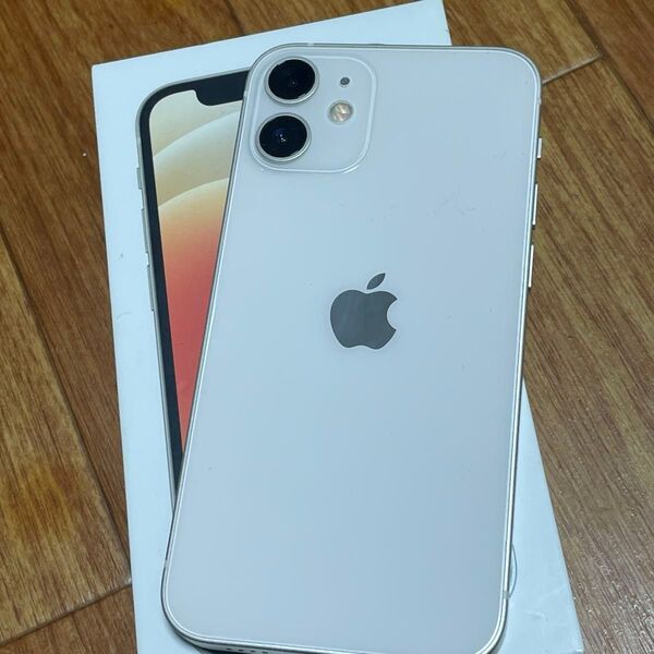 SIMフリー Apple iPhone12 mini 128GB A2402 ホワイト ジャンク品