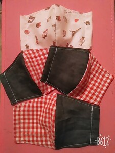 インナーガーゼ 立体インナー ハンドメイド 女の子セット 子供サイズ