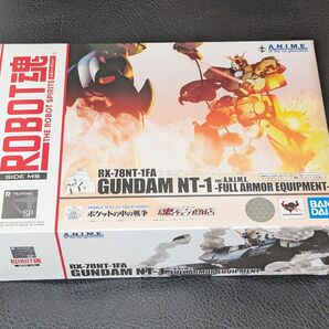 ROBOT魂 <SIDE MS> RX-78NT-1FA ガンダムNT-1 ver. A.N.I.M.E. チョバム・アーマー装備