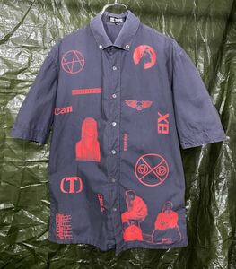 SS2003 RAF SIMONS CONSUMED PRINTED SHIRT