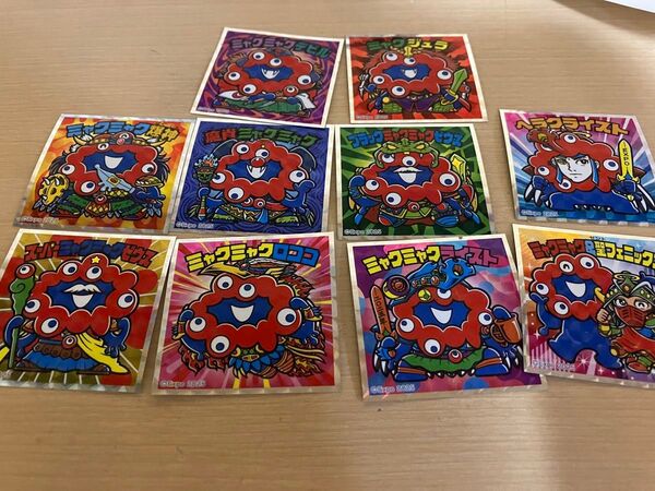 ミャクミャクマンチョコ コンプリートセット シール ロッテ ビックリマン ビックリマンシール