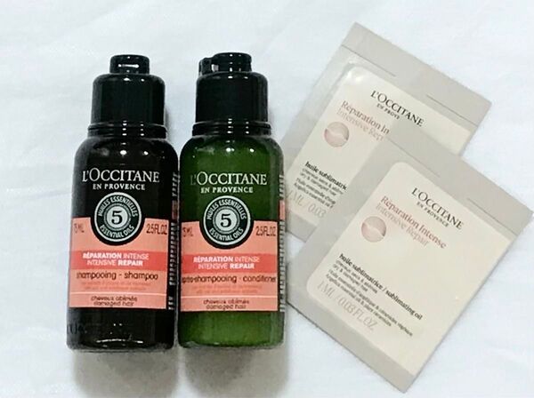 ロクシタン L'OCCITANE ファイブハーブス リペアリング シャンプー&コンディショナー サンプル付