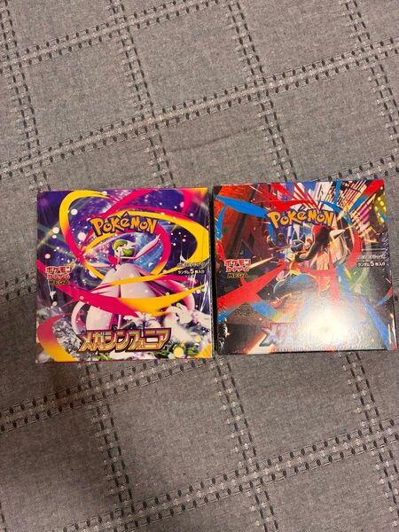 ポケモンカード メガブレイブ&メガシンフォニア 各1BOX 計2BOX シュリンク付き