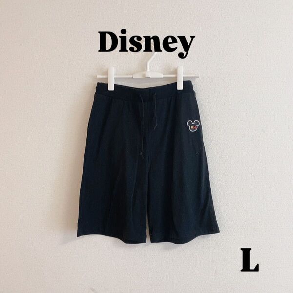 Disney ディズニー ミッキーマウス ハーフパンツ ルームウェア レディース 大人用 L