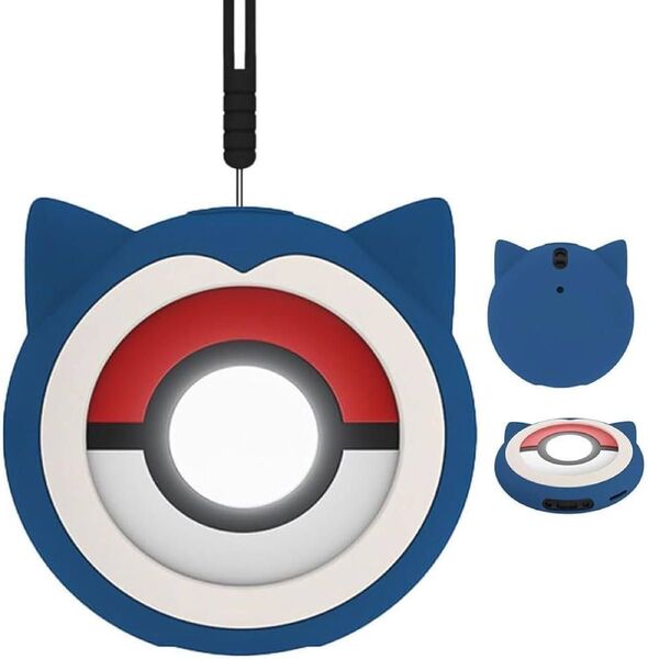 ☆未使用☆ ポケモン GO plus+用ケース カバー シリコンケース ソフトケース ブルー