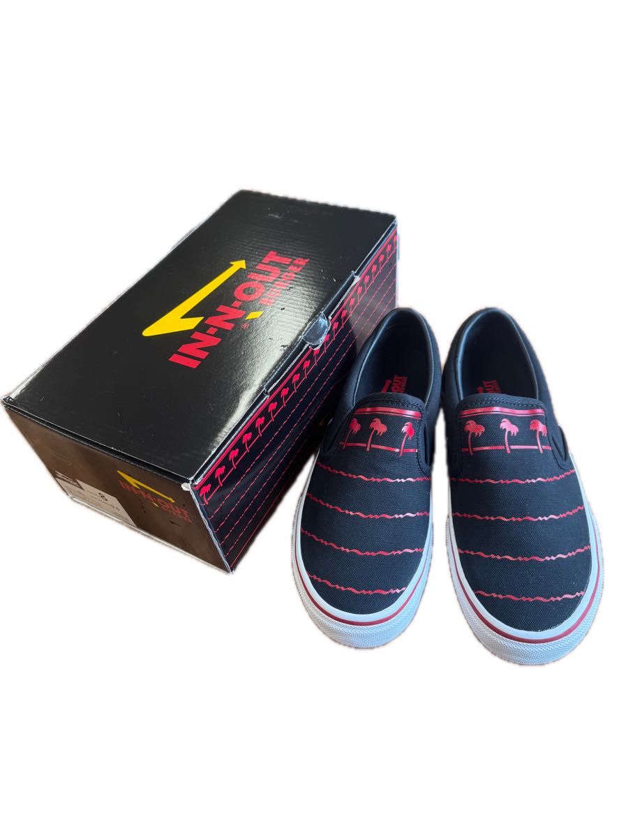 インアンドアウト in-n-out スリッポン usa men8 women9.5