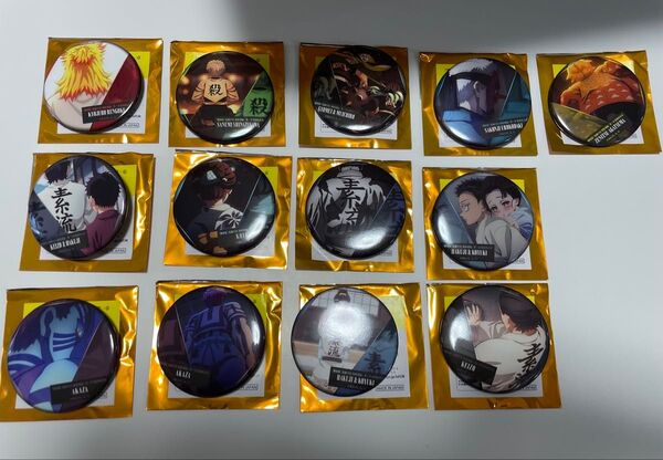 劇場版鬼滅の刃無限城編第一章ものがたる背中コレクション缶バッジB 14種類