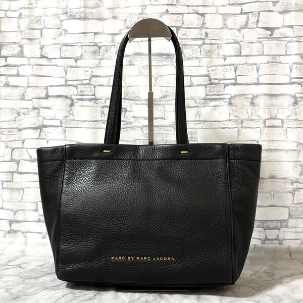 MARC BY MARC JACOBS マークバイマークジェイコブス トートバッグ レザー ブラック